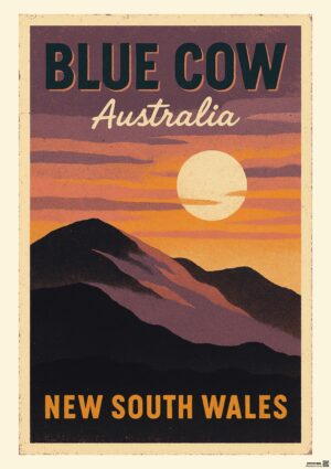 Blue Cow | Afterglow