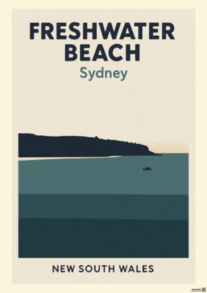 Freshwater Beach | Duotone