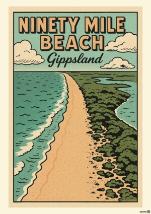 Ninety Mile Beach | Boldline